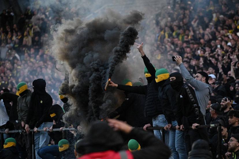 La Tribune Loire de la Beaujoire lors du match FC Nantes contre Toulouse
