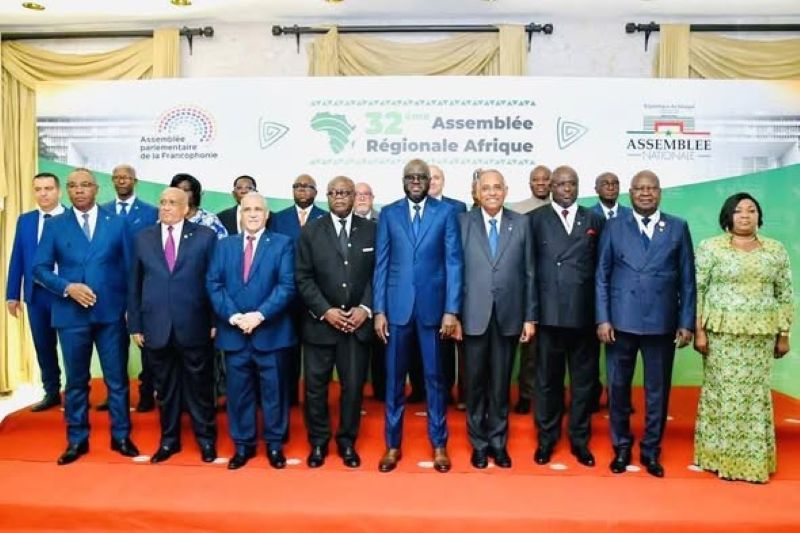 Parlementaires gabonais et sénégalais réunis à Dakar pour l'Assemblée parlementaire de la Francophonie