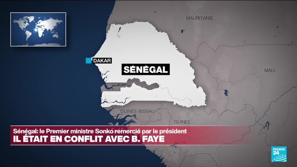Le président Bassirou Diomaye Faye et l'ancien Premier ministre Ousmane Sonko avant leur rupture politique