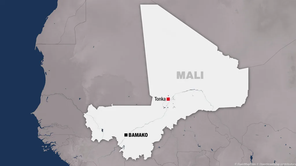 Paysage de la région de Tombouctou au Mali