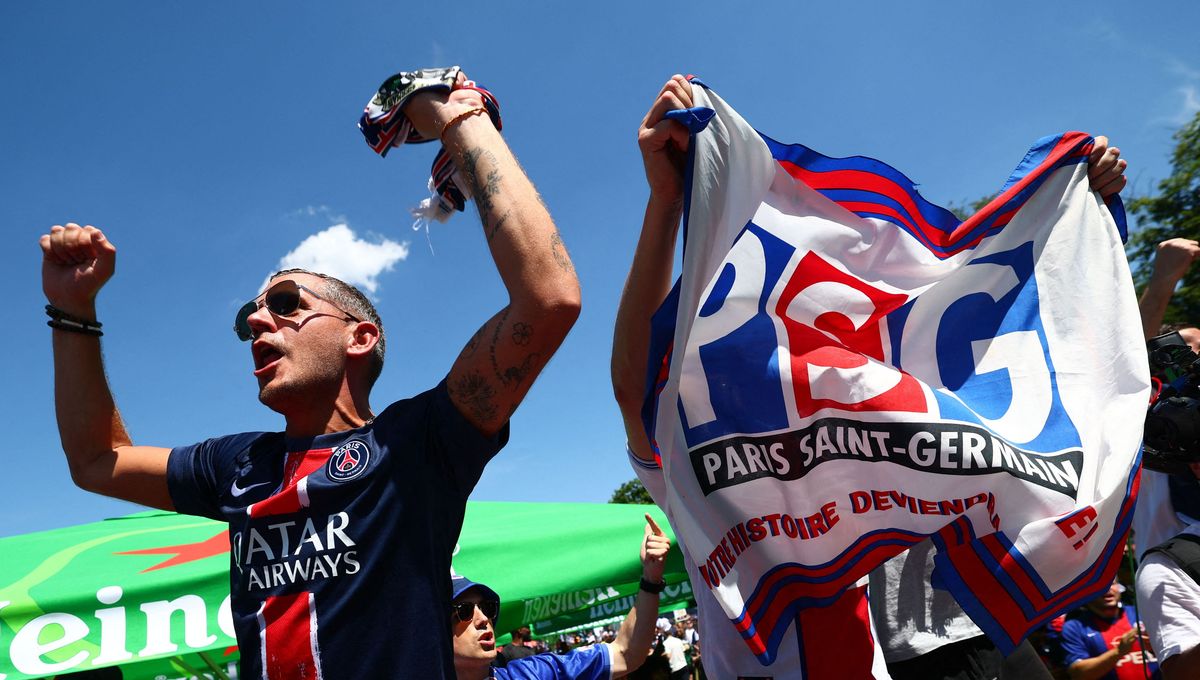 Match de Ligue des champions retransmis sur écran géant en Île-de-France