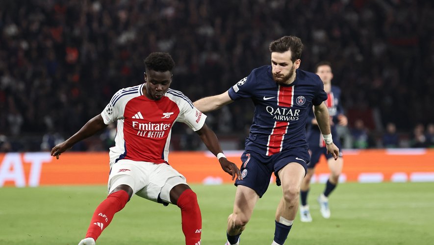 Khvicha Kvaratskhelia et Bukayo Saka, acteurs clés du match