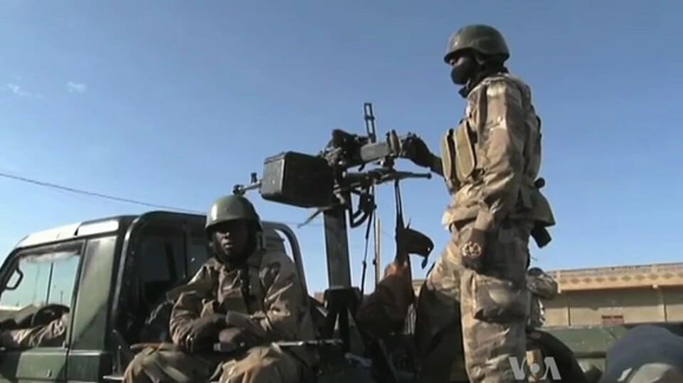 soldats de l’armée malienne en opération