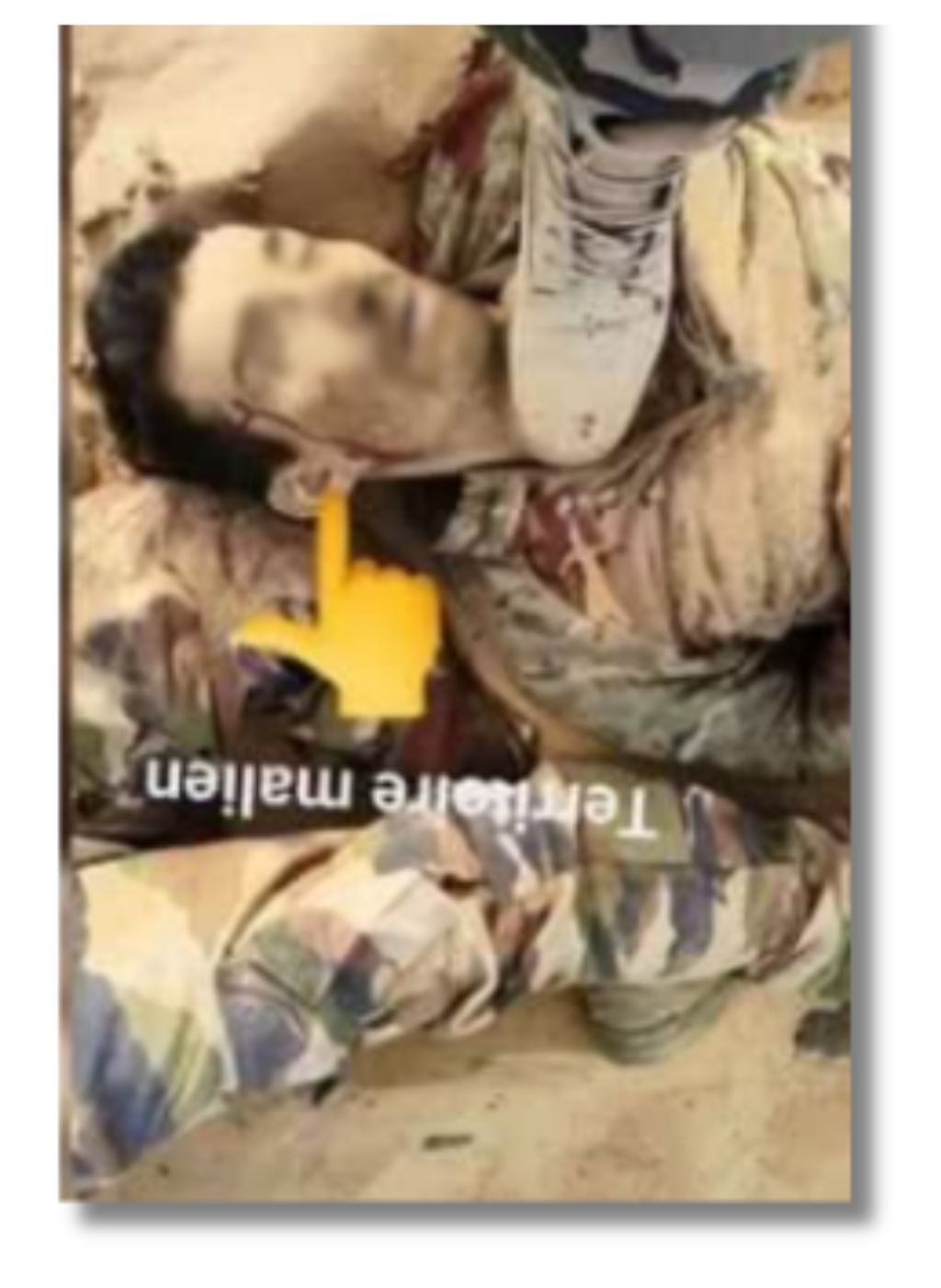 Analyse comparative de l'image trompeuse et de la réalité du terrain au Mali.