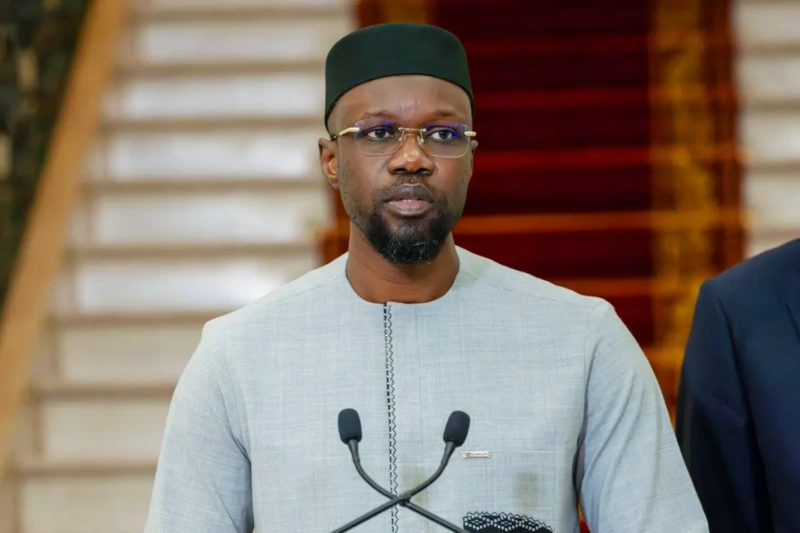 Portrait d'Ousmane Sonko en hommage à Serigne Abdou Bakhi Mbacké