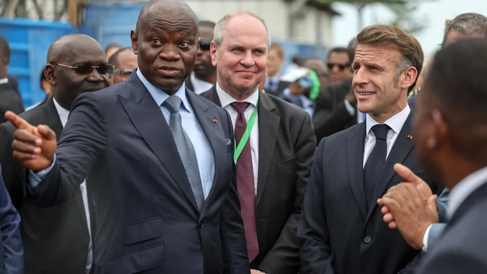 Visite officielle du président gabonais Brice Oligui Nguema en France