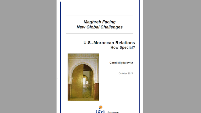 diplomates marocains et américains lors d'une réunion