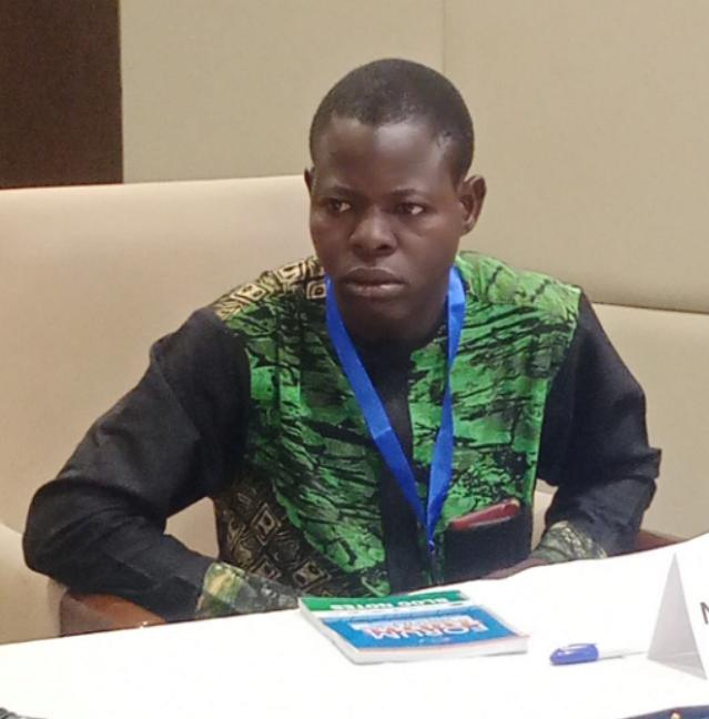 Portrait de M. Seydou Hamidou, membre d'une association de jeunes