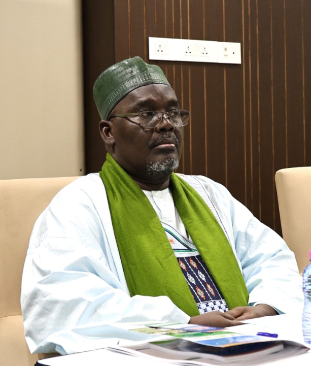 Portrait de l'honorable Cheikh Barham Aboubacar, coordinateur national du CDIR