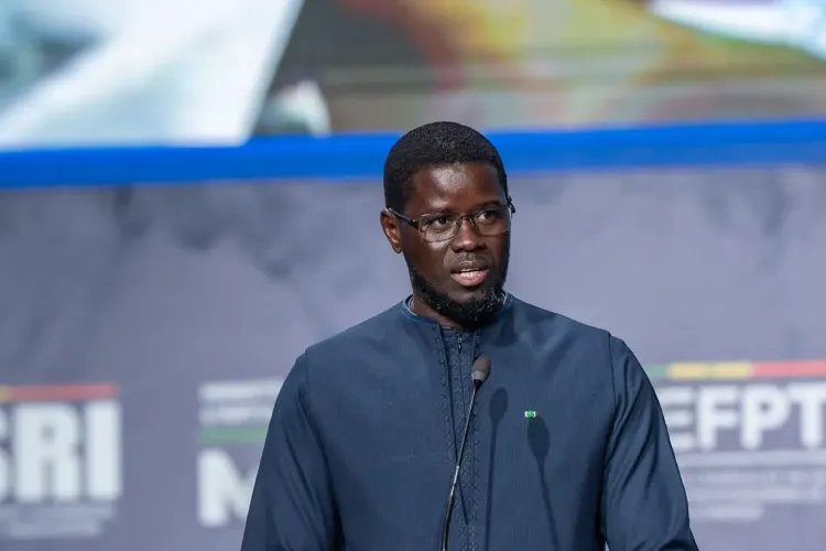 Le Président sénégalais, Bassirou Diomaye Faye.