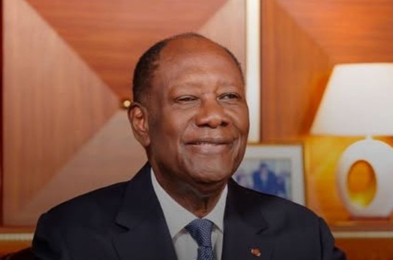 Portrait officiel du président Alassane Dramane Ouattara