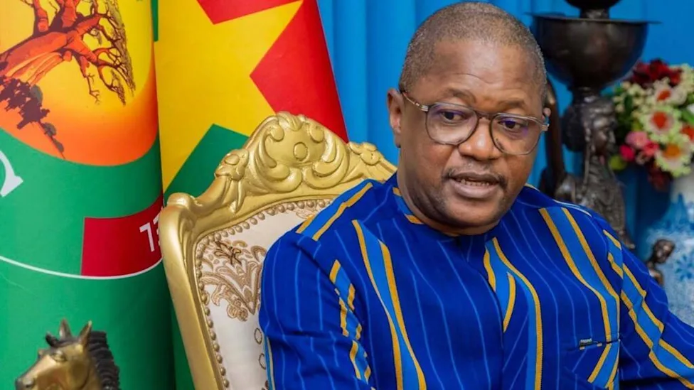 Drapeaux des pays du Sahel et du Nigeria flottant côte à côte