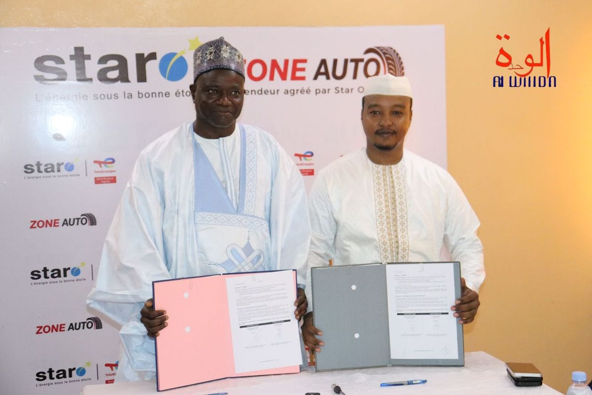 Alliance entre Star Oil Tchad et Zone Auto pour des lubrifiants TotalEnergies de qualité