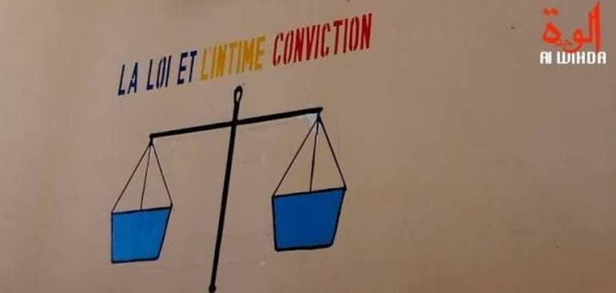 tribunal de N’Djamena lors d’une affaire d’adultère
